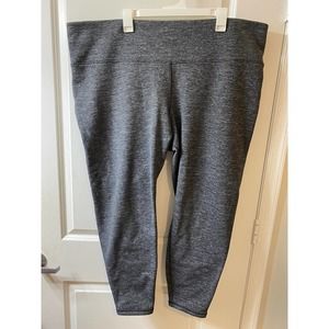 Athleta Women's 3X Altitude Tight Polartec Power Stretch Leggings Gray